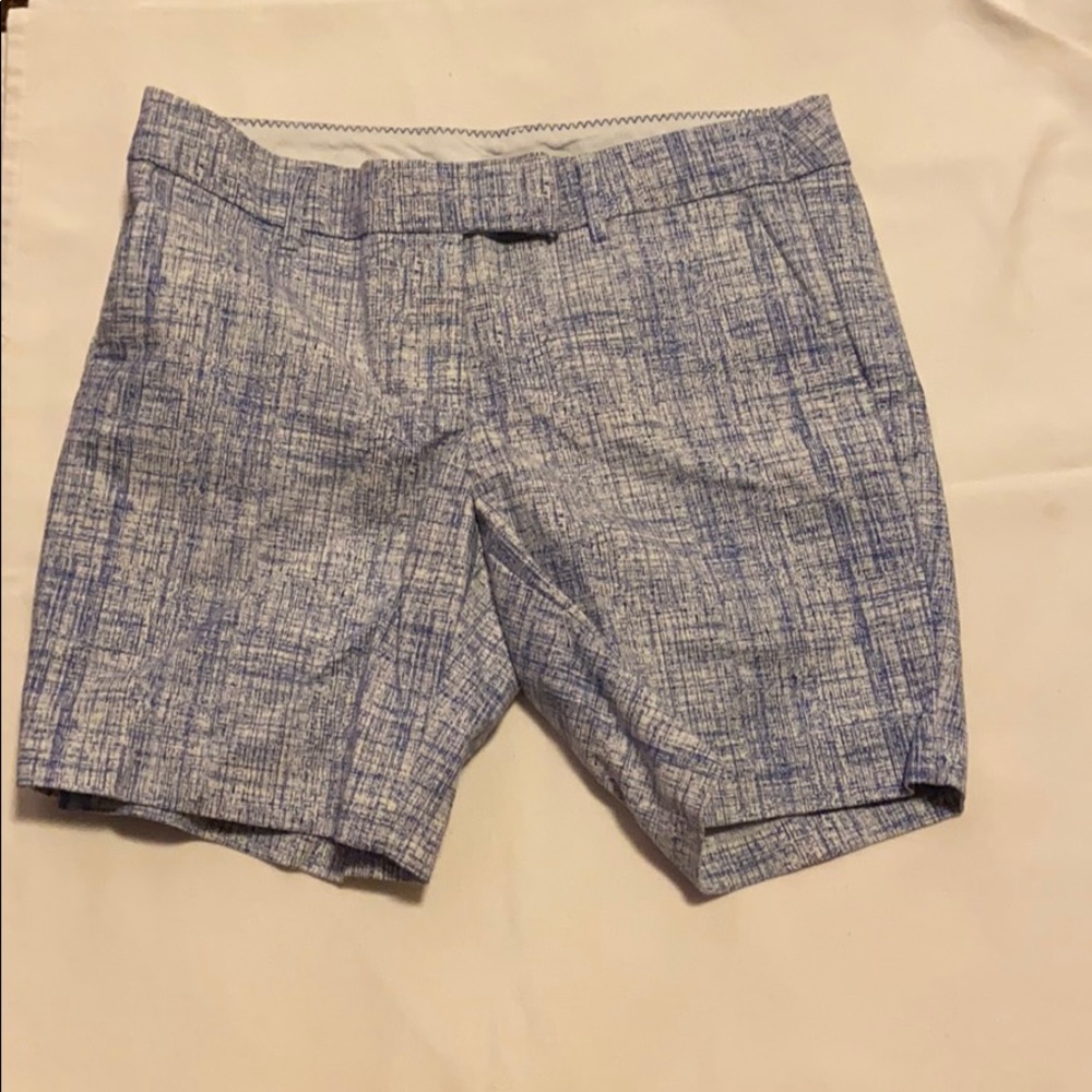 katherine barclay shorts blue and white